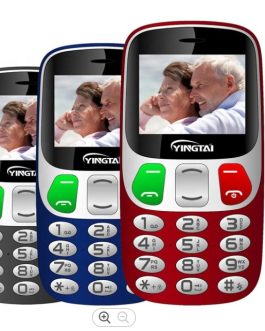 Cross border mobile phone T47 GSM 2G mobile phones for the elderly, straight button backup for elderly foreign trade